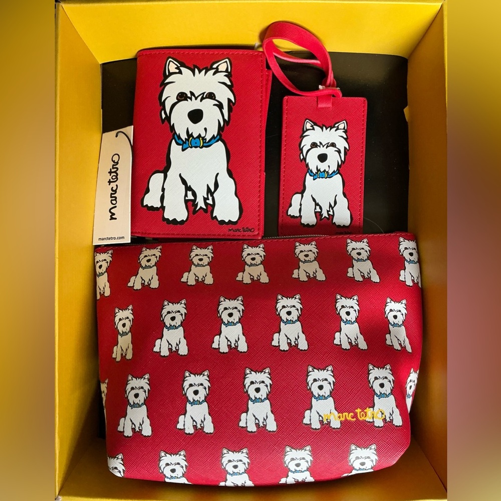 Marc Tetro Westie Travel Set